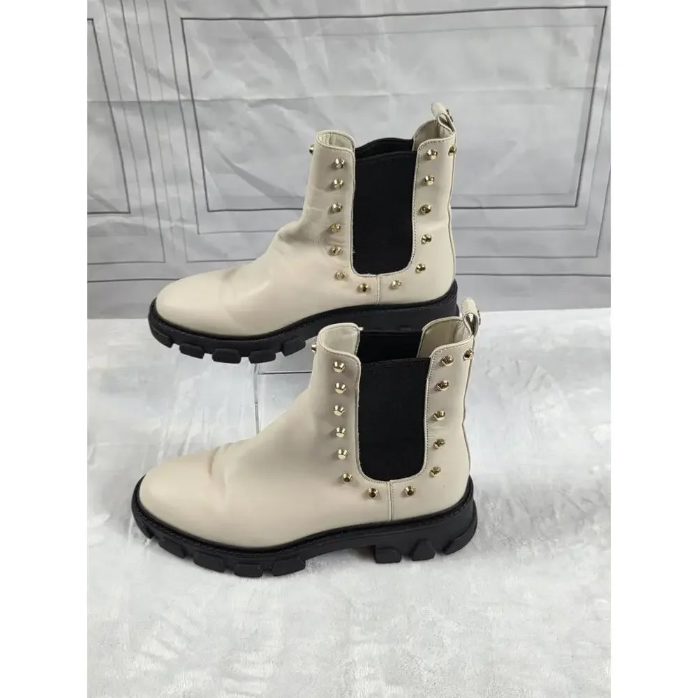 Michael Kors Ridley Astor Stud Chelsea Boot 5.5M - Picture 4 of 8
